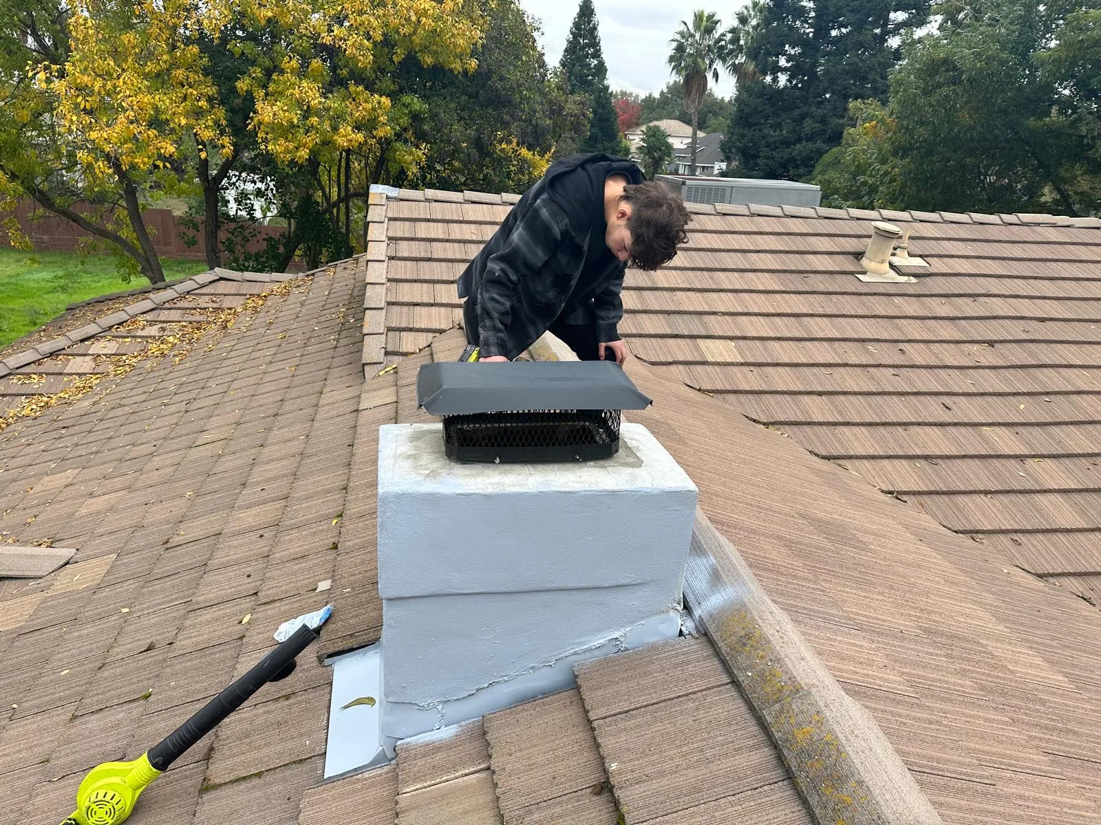 Seating a new cap on a freshly cast crown in Sherman Oaks